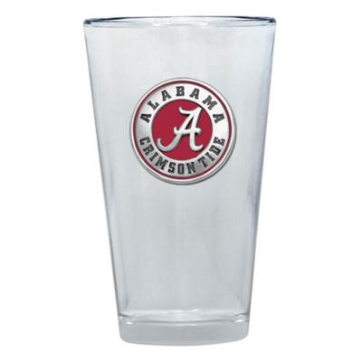 Alabama Heritage Pewter Pint Glass