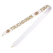  Football Touchdown Beaded Bag Strap