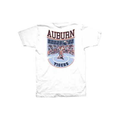 Auburn B-Unlimited Basketball Arena Comfort Colors Pocket Tee