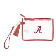  Alabama Wristlet Clear Bag