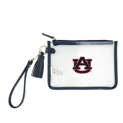 Auburn Wristlet Clear Bag