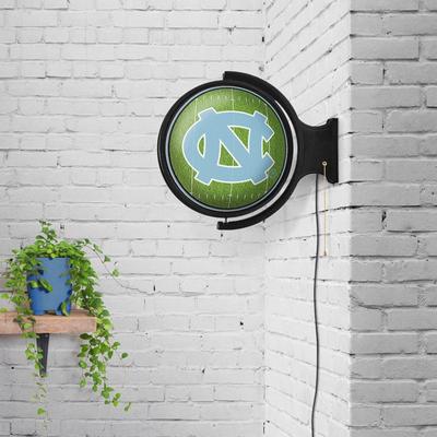 UNC Football Rotating Lighted Wall Sign