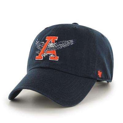 47 Brand Auburn Tigers Vintage Aubie Two Tone Navy Orange Hat - J&M  Bookstore Downtown