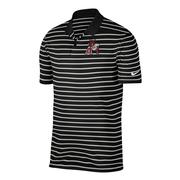  Arkansas Nike Golf Vault Leaning Hog Victory Stripe Polo