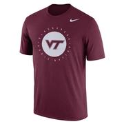  Virginia Tech Nike Team Spirit Crew Tee