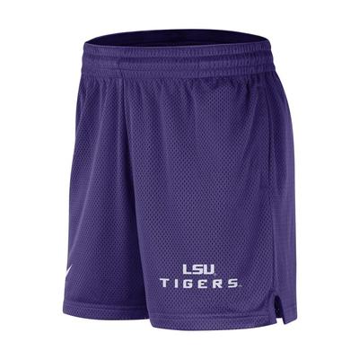 LSU Nike Player Shorts PURPLE