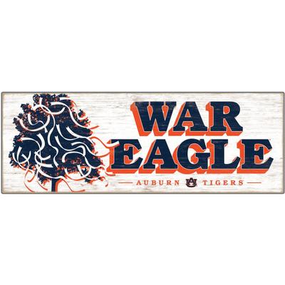 Auburn 25 x 9 Tradition Wood Sign