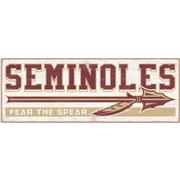  Florida State 25 X 9 Tradition Wood Sign