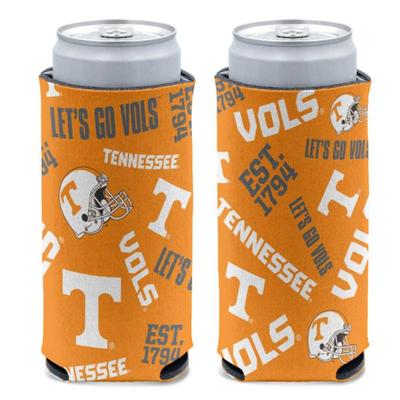 Tennessee Wincraft 12 Oz Scatter Slim Can Cooler
