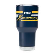  Etsu Gametime Sidekicks 30 Oz Script Stripe Tumbler