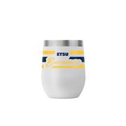  Etsu Gametime Sidekicks 12 Oz Script Stripe Stemless Tumbler