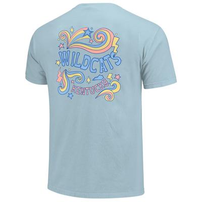 Kentucky Groovy Swirls Comfort Colors Tee