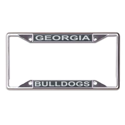 Georgia Metallic License Plate Frame