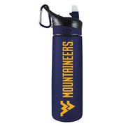  West Virginia 24 Oz Frosted Sport Bottle