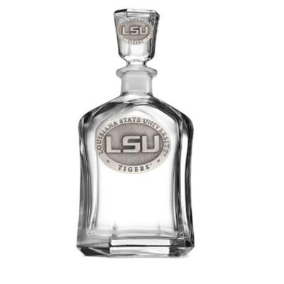 LSU Heritage Pewter Capital Decanter 