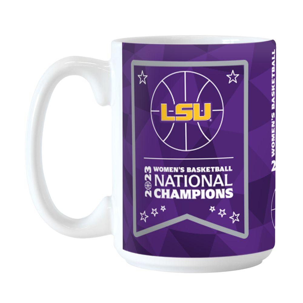 LSU 2023 Women's National Champs 15oz Mug