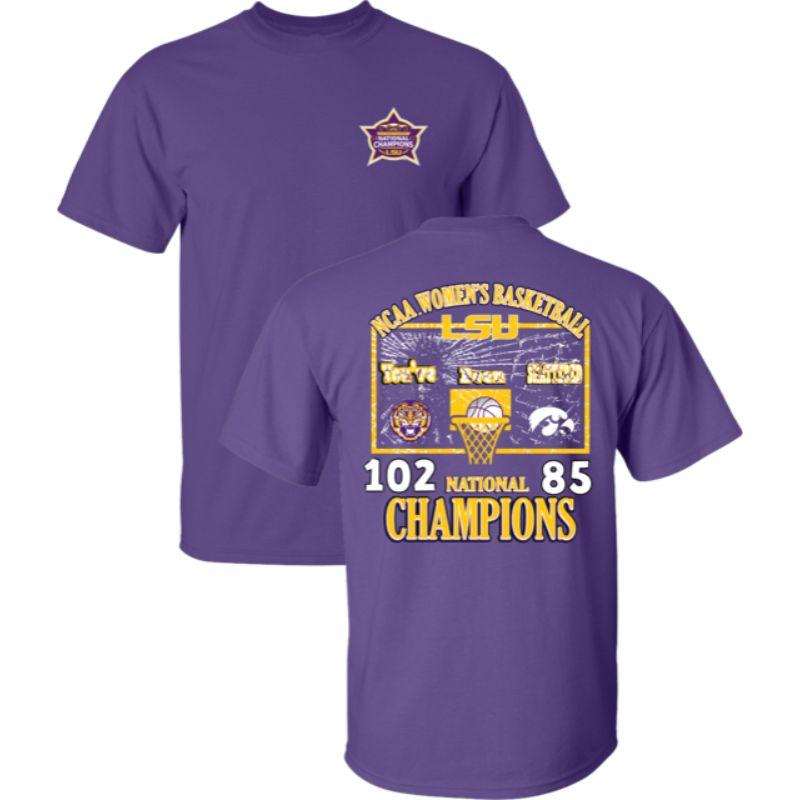 LSU Women's NCAA Shattered Score Tee