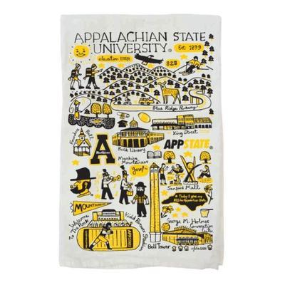 App | Appalachian State Carabiner Badge Reel | Alumni Hall