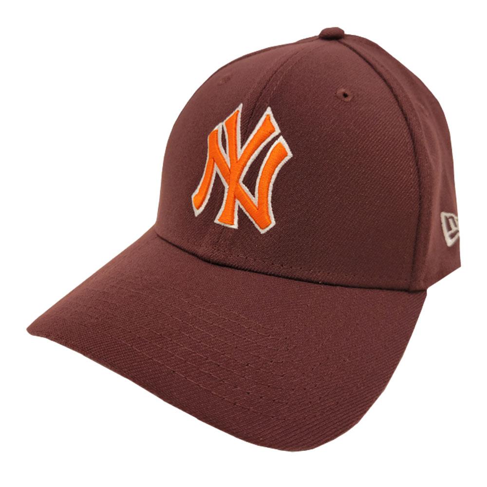 Virginia Tech New York Yankees New Era 3930 Flex Fit Cap - Maroon