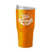  Tennessee Powdercoat 30 Oz Baseball Tumbler