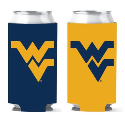 West Virginia 12 Oz Home And Away Slim Can Cooler