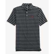  Alabama Southern Tide Desmond Stripe Performance Polo