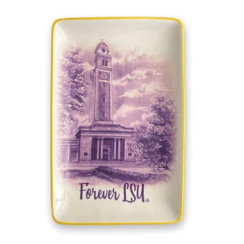 Alumni Hall Lsu, Lsu Yeti 20 Oz White Powder Coated Rambler, Alumni Hall