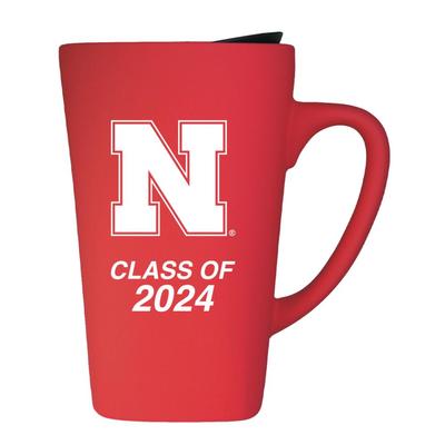 Nebraska Class of 2024 16 oz Ceramic Travel Mug