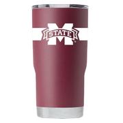  Mississippi State 20 Oz Stripe Tumbler