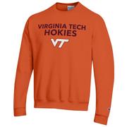  Virginia Tech Champion Straight Stack Crew