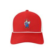  Nebraska Legacy New Herbie Logo Melange Trucker Hat