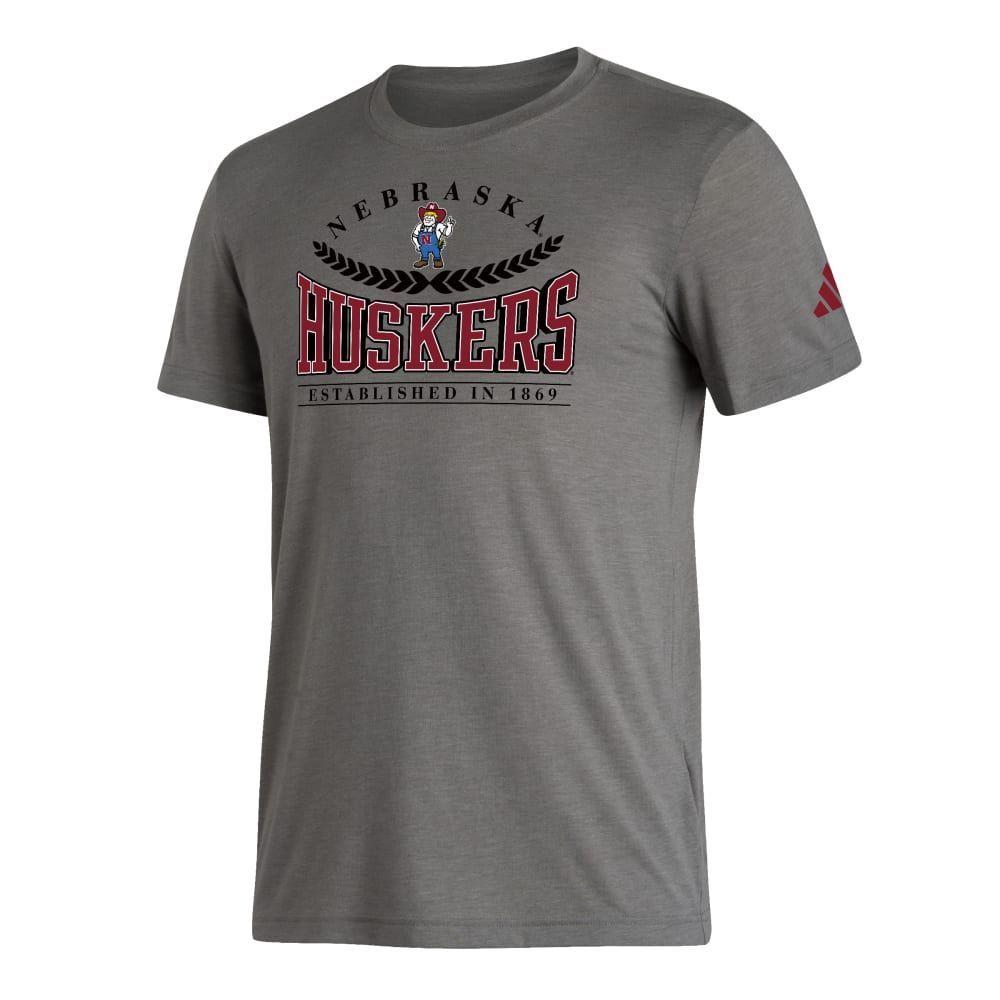 Huskers | Nebraska Adidas New Herbie Logo People You Know Blend Tee ...