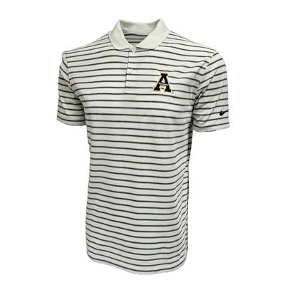 Appalachian State Victory Stripe Polo WHITE