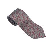  Loyalty Brand Products Crimson And White Paisley Tie