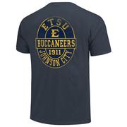  Etsu Distressed Disc Comfort Colors Tee