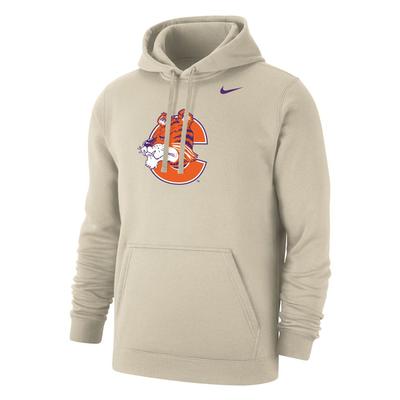 Detroit Tigers Nike Wordmark Therma Performance Pullover Hoodie - Mens