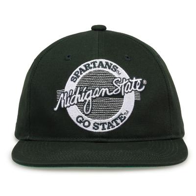 Michigan State The Game Retro Circle Adjustable Hat
