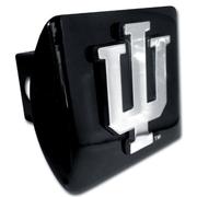  Indiana Black Metal Hitch Cover