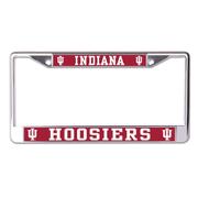  Indiana Wincraft Hoosiers With Trident License Plate Frame