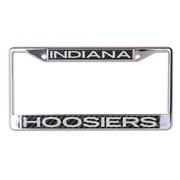  Indiana Carbon/Black License Plate Frame