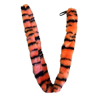 Plush Tiger Stripe Tail