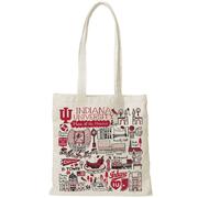  Indiana Julia Gash Slim Canvas Tote