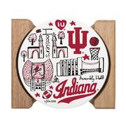  Indiana Julia Gash Drink Coasters (4 Pack)