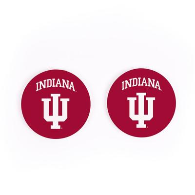 Indiana 2-Pack Car Coasters