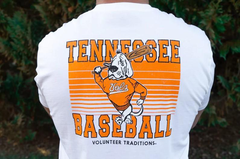 Vols | Tennessee Volunteer Traditions Smokey Classic Baseball Pocket Tee |  Alumni Hall