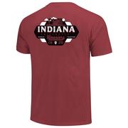  Indiana Farmhouse Slabbed Sign Comfort Colors Tee