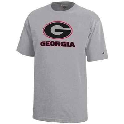 Georgia Champion YOUTH Giant Logo Tee