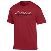  Indiana Champion   Women's Script Bar Alumni Tee