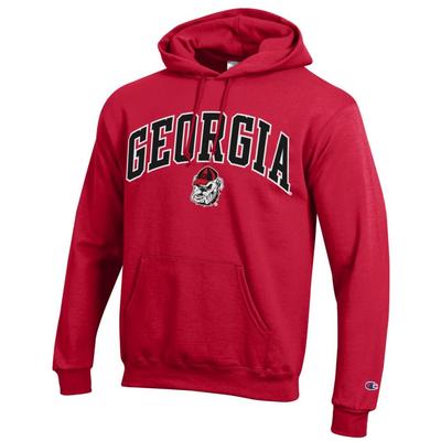 Alumni Hall Dawgs  Georgia Champion Arch Flag Fill Americana Tee