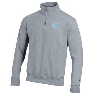 Carolina Champion Embroidered Logo 1/4 Zip HTHR_GREY